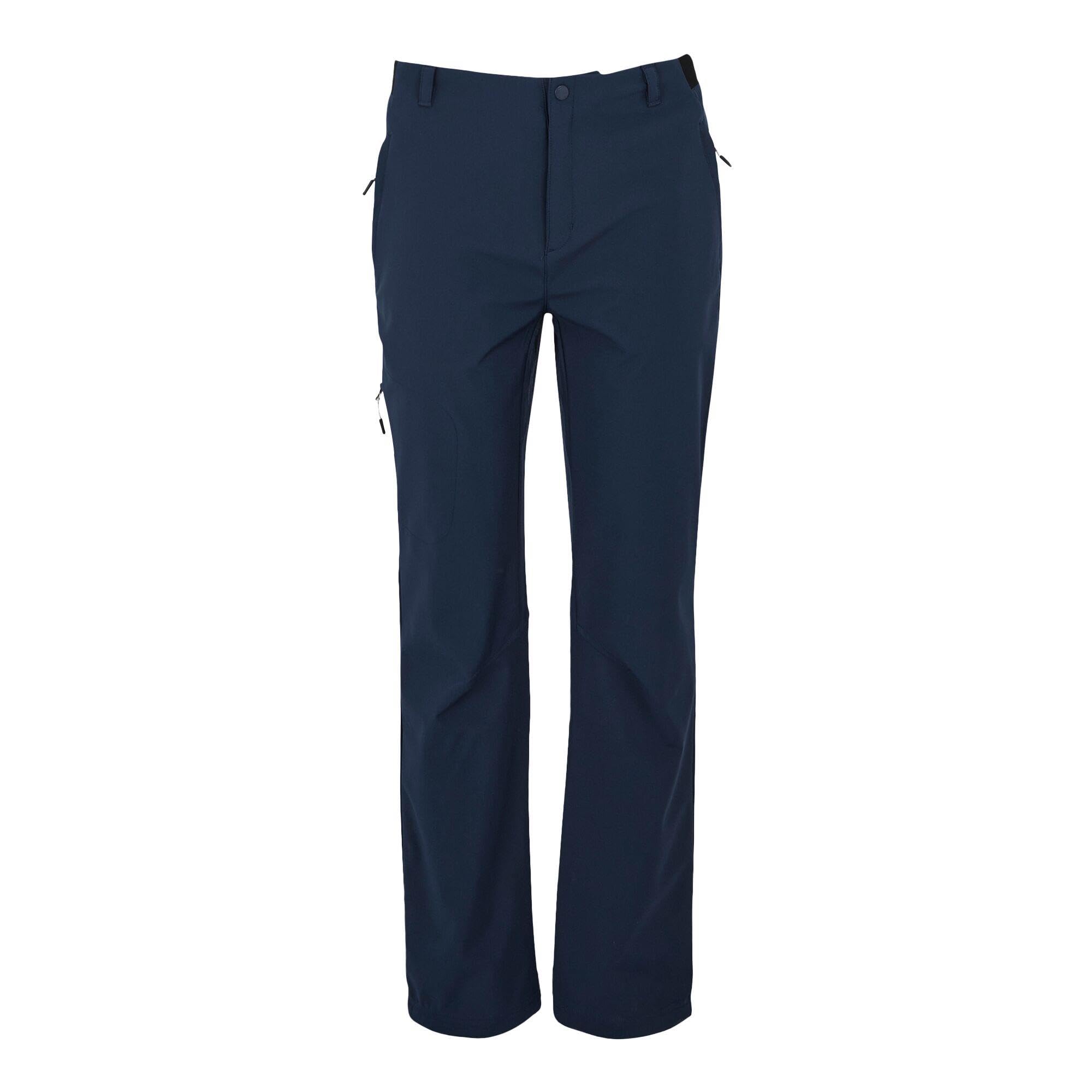 Regatta Mens Bayfell Hiking Trousers Stretch Waterproof Breathable Winter Walking Blue