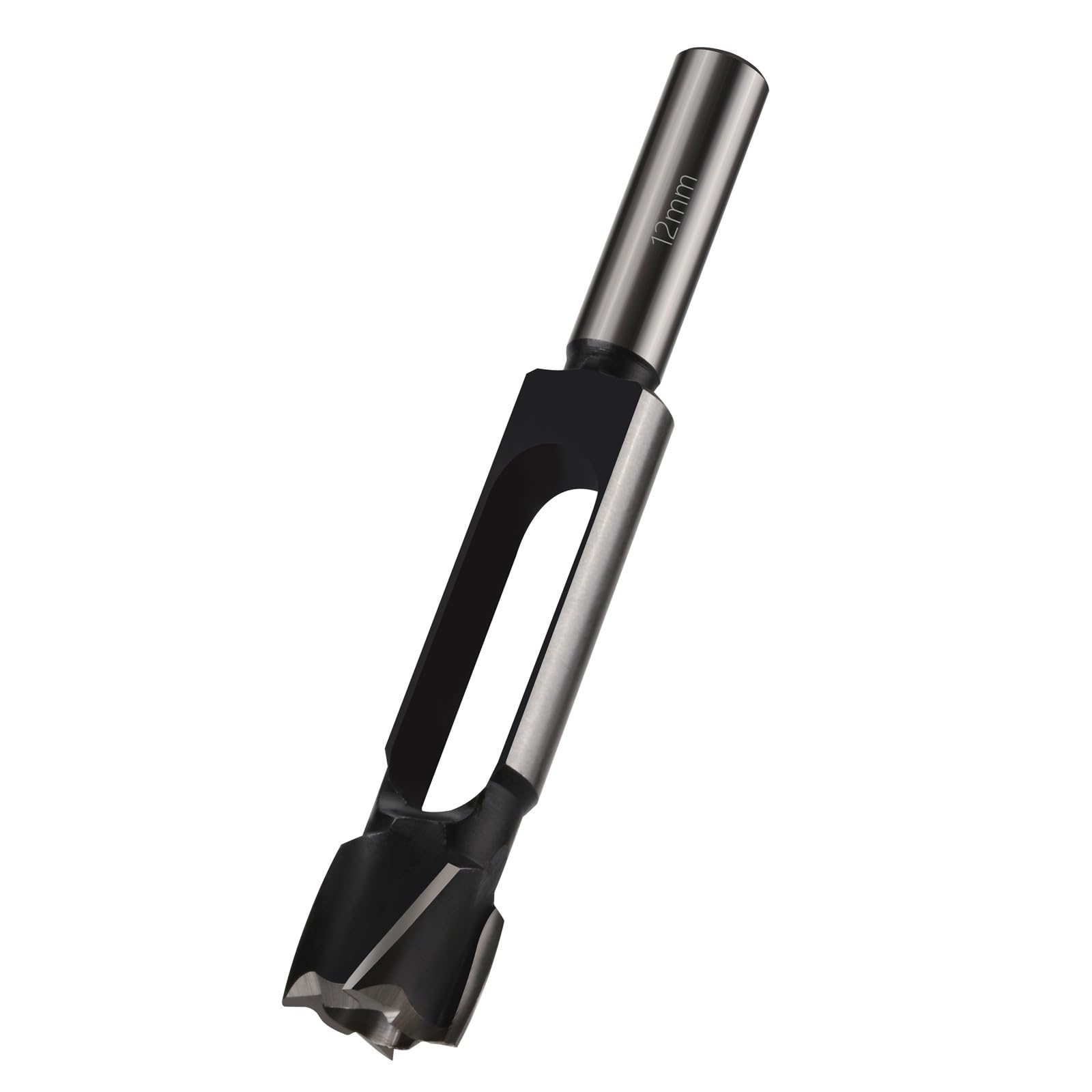 Vearter 12mm Wood Plug Cutter Dowel Maker, Round Shank Carbon Steel Claw & Tapered Drill Bit, Cork Drill Bit for Woodworking Furniture Making