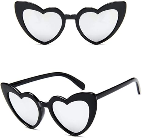 8 Paia Occhiali A Forma Di Cuore - Occhiali Da Festa Per Matrimoni E Compleanni