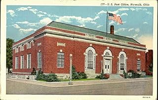 U. S. Post Office Norwalk, Ohio OH Original Antique Postcard