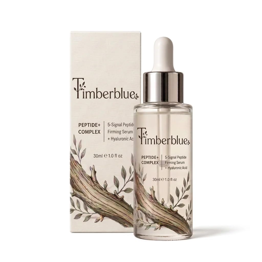 Peptide+ Complex Serum with Hyaluronic Acid – Firming & Hydrating Face Serum for Fine Lines, Pores & Elasticity – Fragrance-Free, 30ml / 1 fl oz