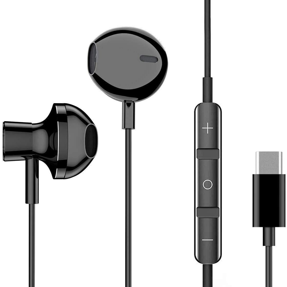 USB Type-C Earbuds with Microphone 