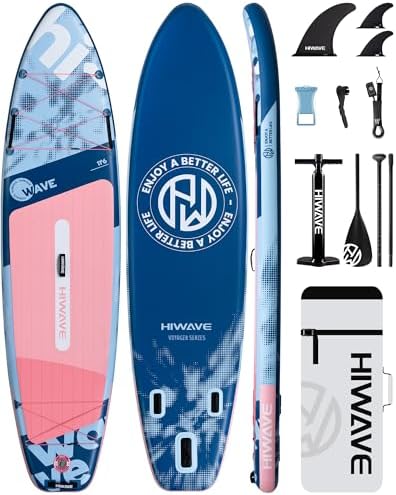 Extra Wide 35” Stand Up Paddleboard for Lake, Ocean and Yoga Tour...