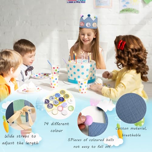 WDJLNZB Corona di Compleanno, Cappello Compleanno