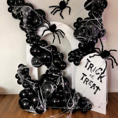 Image of Togvu Black Balloons, 50Pack 5 Inch Small Mini Black Latex Party Balloons