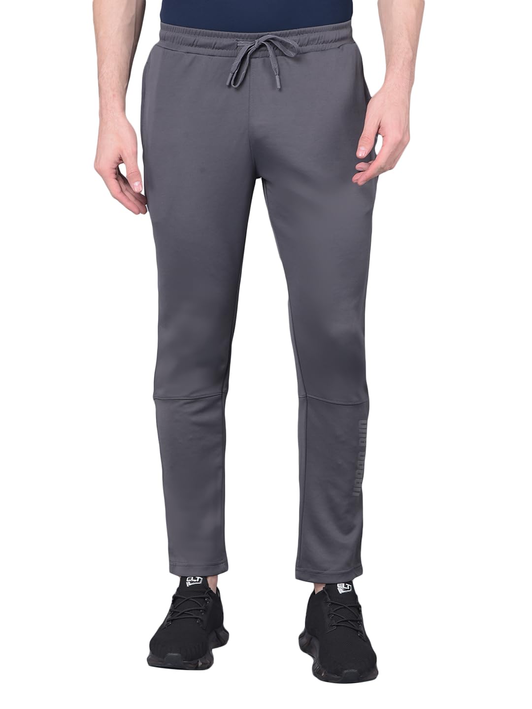 Force NXT Track Pant for Men Pack of 1 | Dry Fit Active Wear Track Pants with Zipper Pockets with Comfortable Waistband and Drawstrings | Stretchable, Anti Odour, Regular Fit