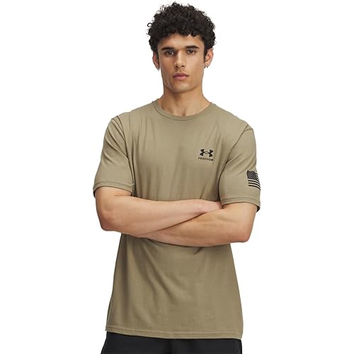 Under Armour Mens Freedom Flag Short Sleeve T Shirt