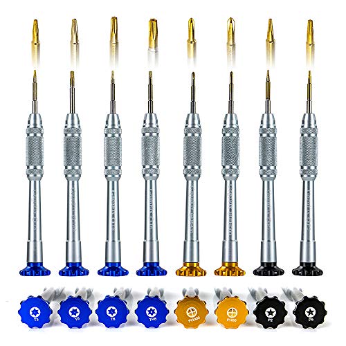 GogoFix Precision Pro Aluminum Alloy Screwdriver Tool Kit Compatible with MacBook Pro Air Retina Repairing and Maintenance