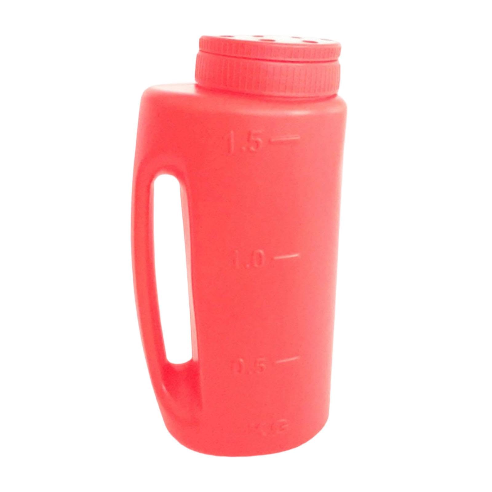 Handheld Fertilizer Spreader Portable Salt Spreader for Backyard Garden Farm red-image-29