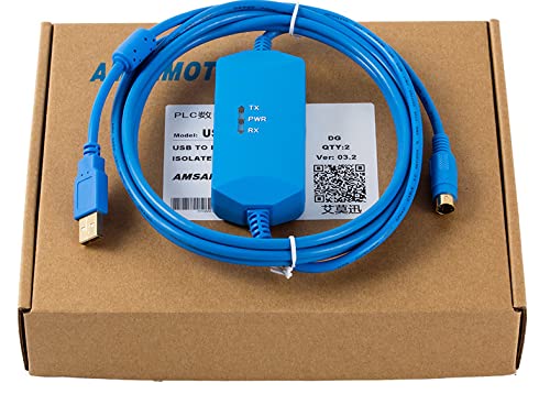 Amazon.com: for FX-USB-AW PLC Programming Cable FX3U 3G PLC ...