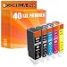 Produktbild Gorilla-Ink 40 Patronen kompatibel mit Canon PGI-580 CLI-581 XXL | Geeignet für Pixma TR-7520 TR-7550 TR-8520 TR-8550 TS-705 TS-6150 TS-6151 TS-6220 TS-6240 TS-6241 TS-6250 TS-6251 TS-6350