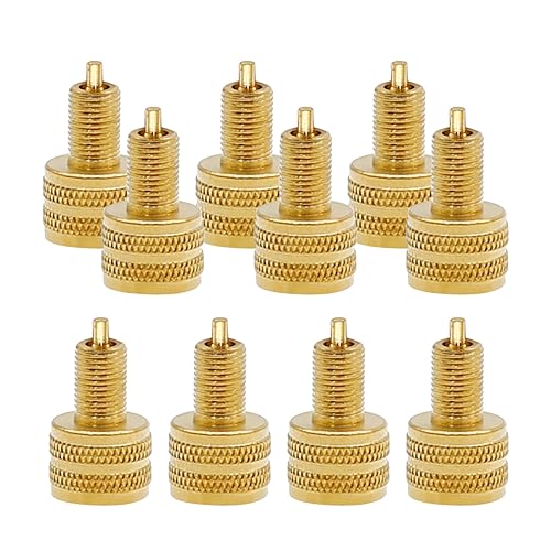 LIDSCURA 10 PCS Large Bore Tire Valve Adapter Valve Stem Adapter External Tire Bore Valve Reducer Adapter...