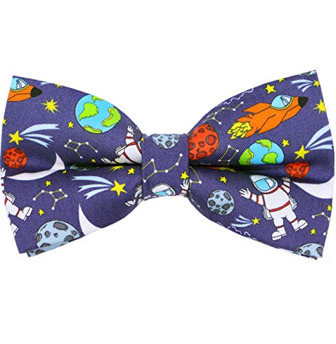 Image of OCIA Cute Pattern Pre-tied Bow Tie Adjustable Bowties for Adult & Children