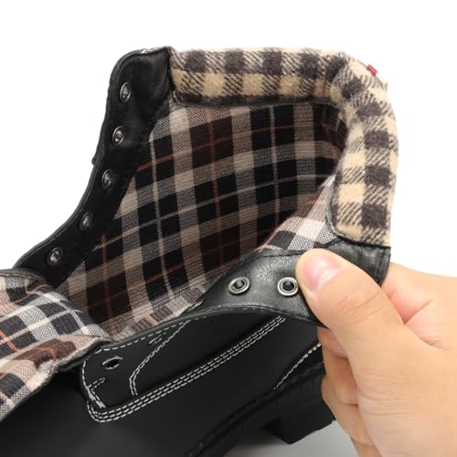 ANJOUFEMME Winter Hiking Boots Men Waterproof, Warm Work Trekking Boots for Men3