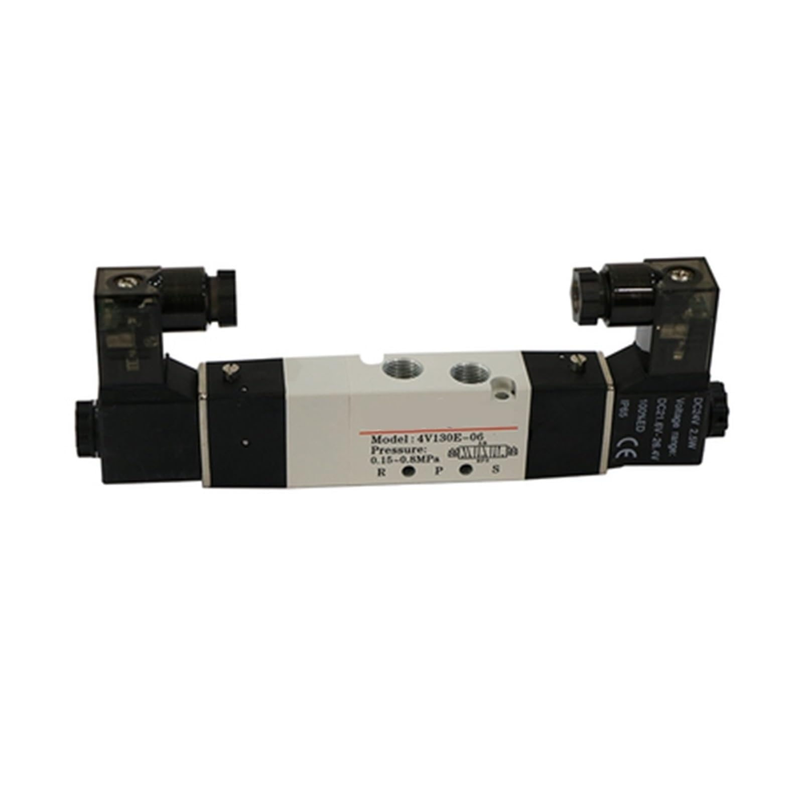 VSPPJYFG Three-Position Five-Way Solenoid Valve 4V130C-06 4V130E-06 4V130P-06 24V 220V 110V(4V130E-06 AC110V)