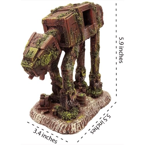 SLOCME-Aquarium-at-at-All-Terrain-Armored-Transport-Imperial-Walker-Dekoration--Aquarium-Roboter-Hohle-Ornament | Dealmeister.io Alt tag für bilder post titel