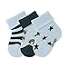 Sterntaler Baby - Jungen Baby- 3er-pack Socken Bären, Blau (Bleu 313), 16