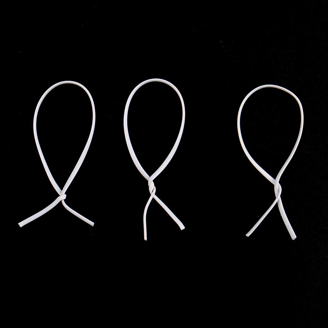 CLIPS PER SERRE IN PLASTICA CONFEZIONE 1.KG SENZA ALETTE COLORE BIANCO 25 / 32