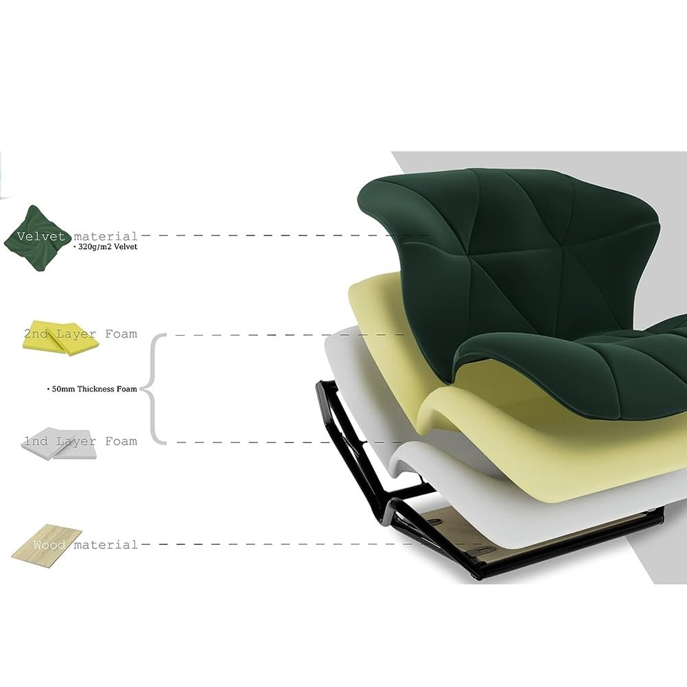 Adjustable Height Chair Modern Swivel Office Chair in Leather Imitation Cloth Fabric for Home, Office (Color : Grey)