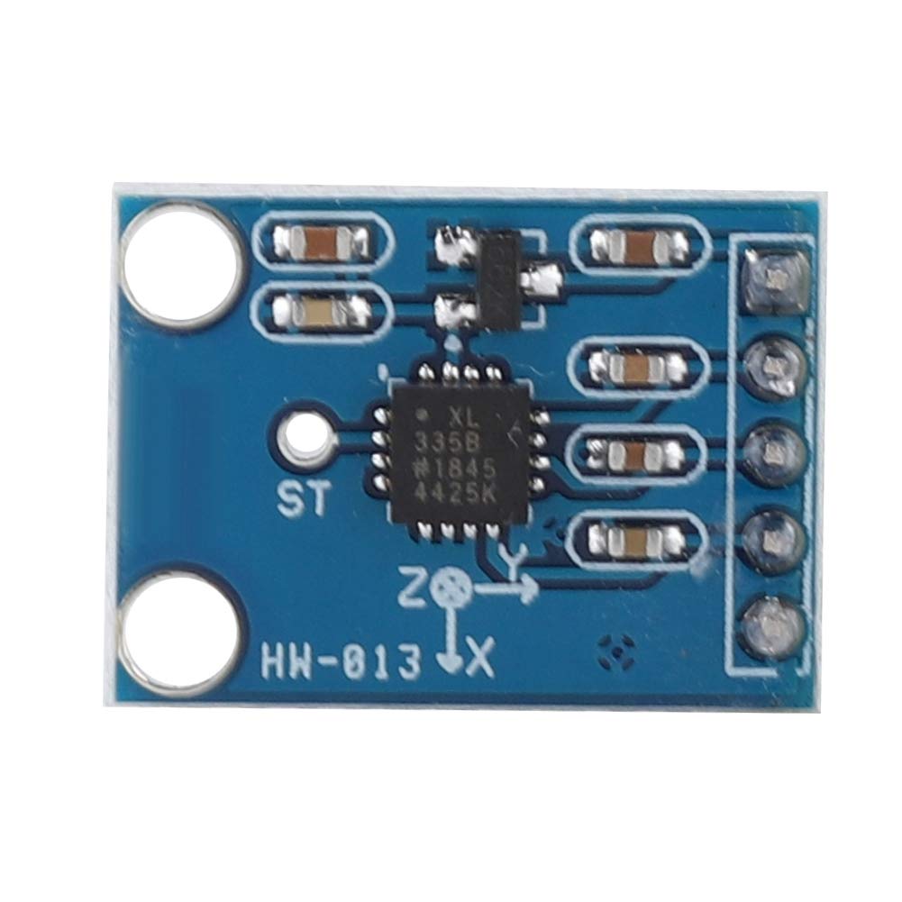 Beufee Transducer Mounting Plate, ADXL335 3-Axis Accelerometer Angular Transducer Sensor Module Analog Output Converter Data Output for Module