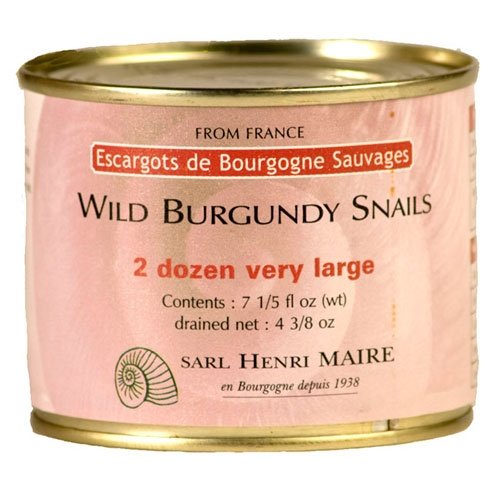Gourmet Escargot - Wild Burgundy Snails