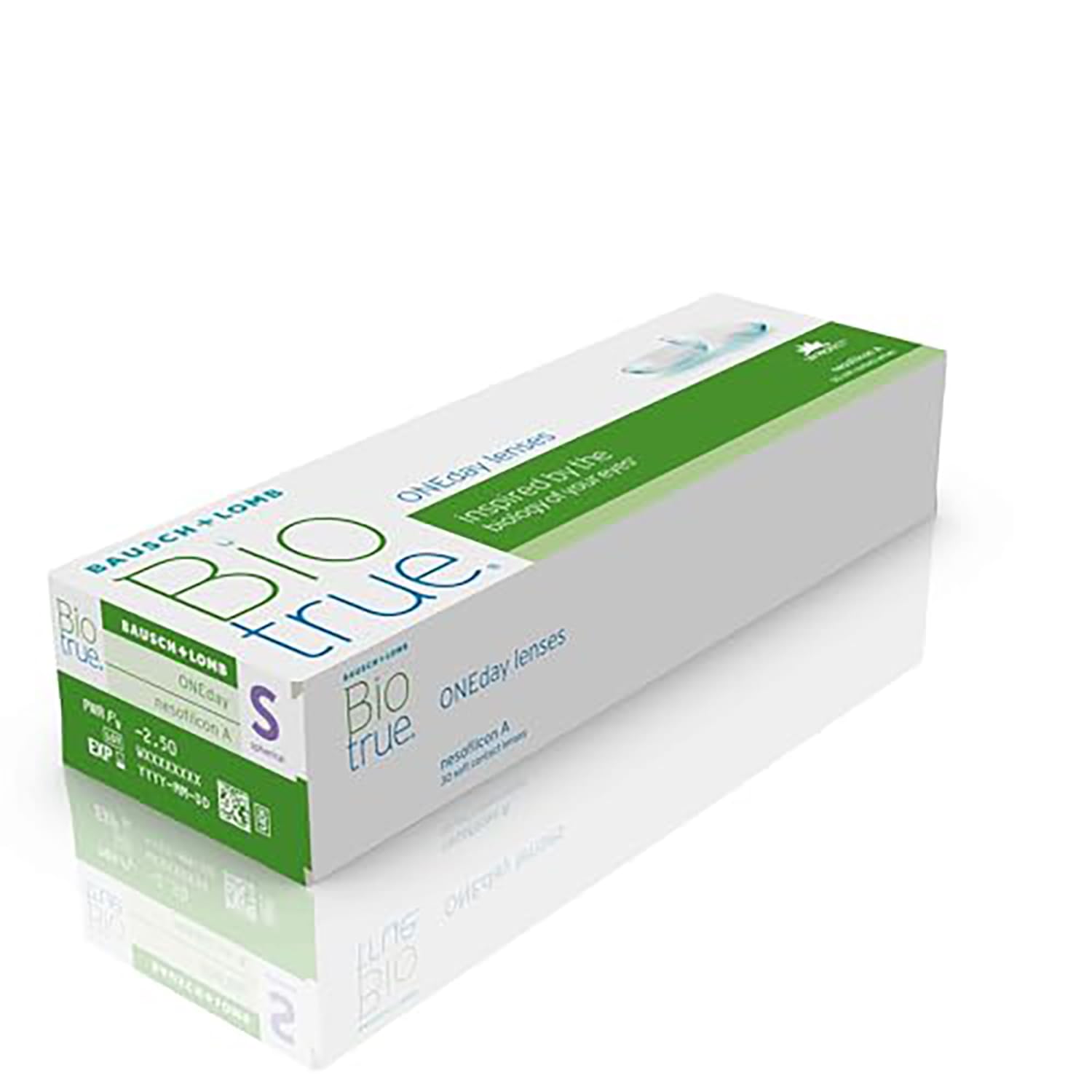 Biotrue ONEday BAUSCH + LOMB lentillas diarias esféricas, 30 unidades / 8.6 BC / 14.20 DIA / -03,75