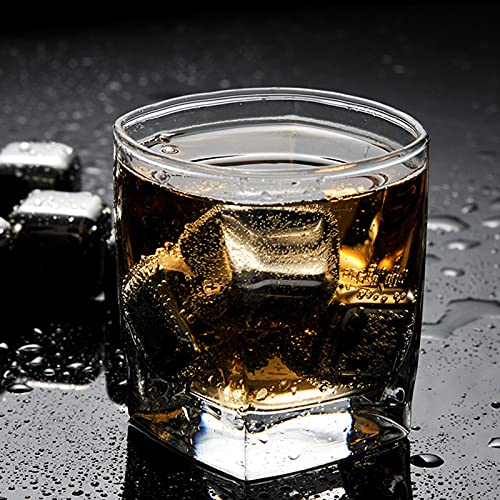 Set de Piedras de Whisky Reutilizables de Acero Inoxidable Pack de 4 miniatura 5