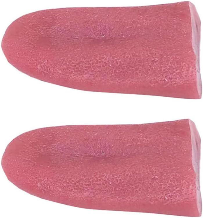 Alipis 2Pcs Fake Tongue, Realistic Rubber Tongues Props, Stretchable False Tongue Toys Horrible Prank Supplies Performence Props Party Decor
