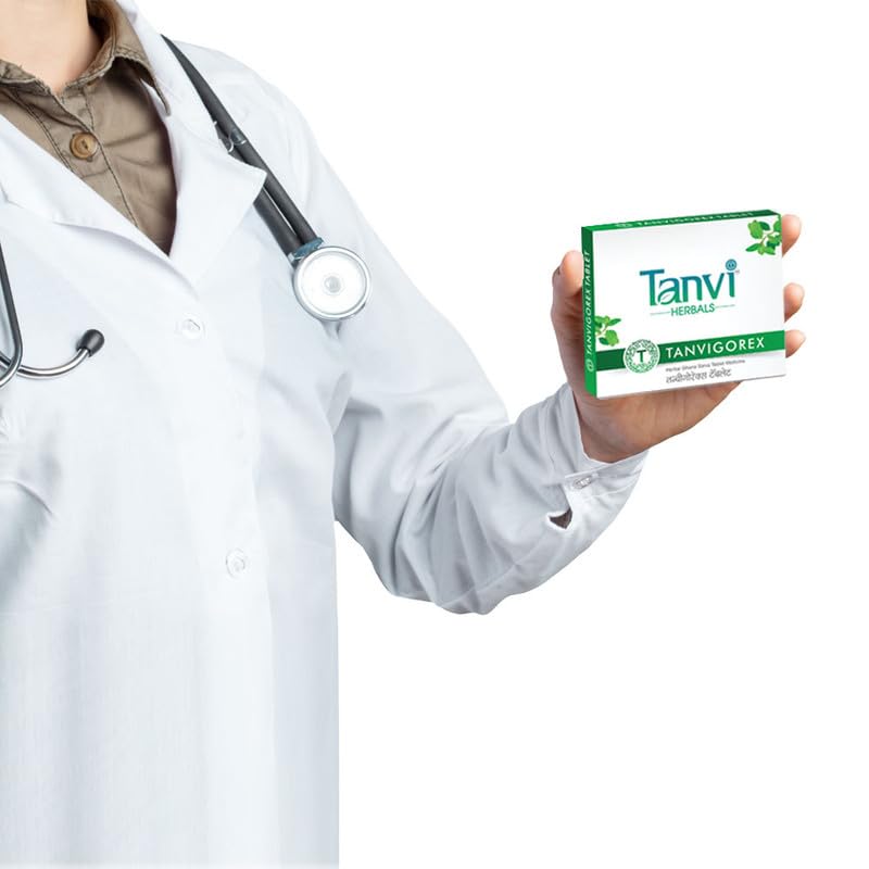 Tanvi Herbals-Tanvi Essential Unisex Tanvigorex Tablets | Natural material wellness supplement herbal herbal daily health energy and tonic for weakness - pack of 6. 30 x 6 | 180 tabs Tanvi Herbals-Tanvi Essential Unisex Tanvigorex Tablets | Natural material wellness supplement herbal herbal daily health energy and tonic for weakness - pack of 6. 30 x 6 | 180 tabs