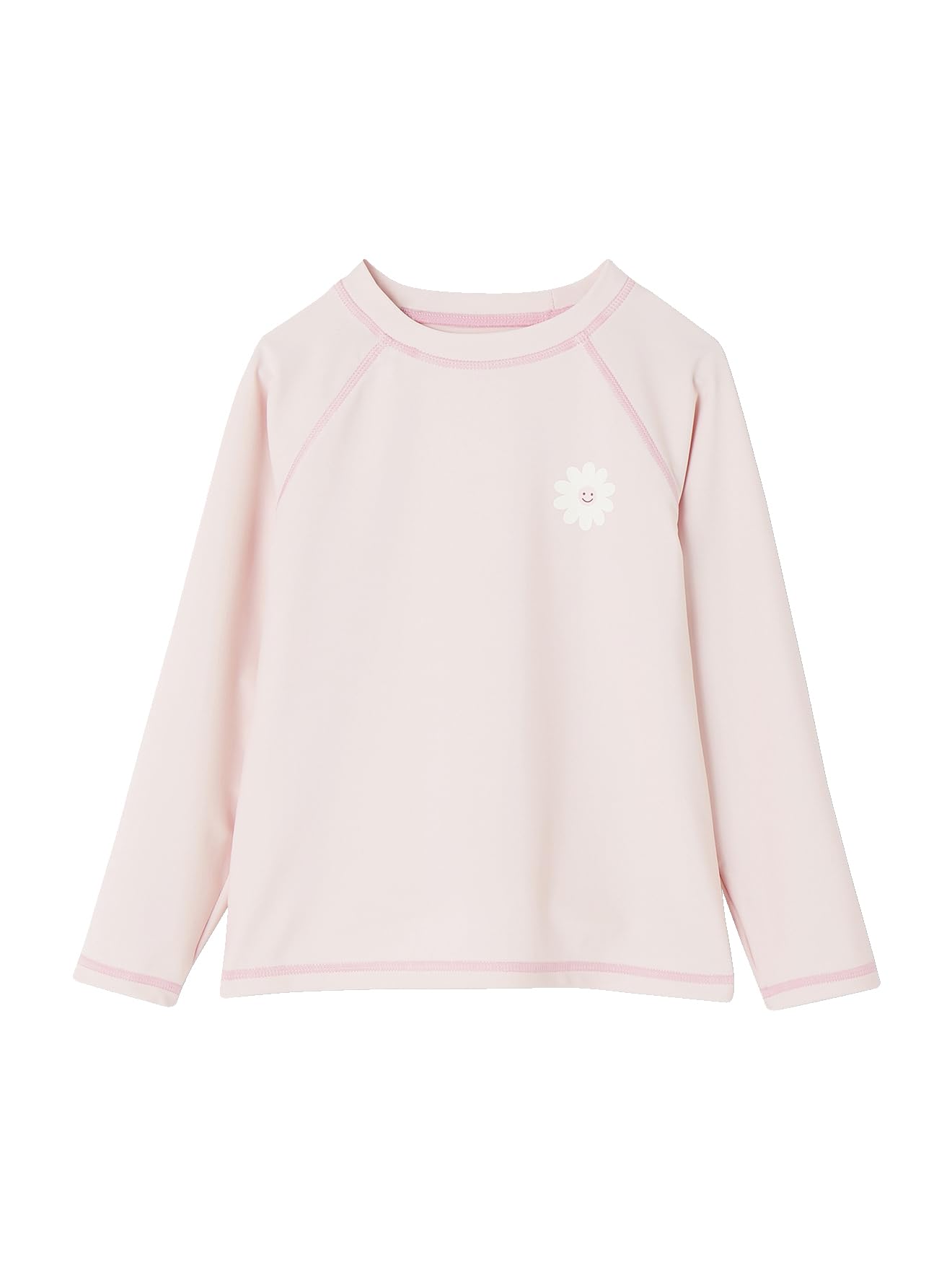 VERTBAUDET T-Shirt de Bain Anti-UV Fille Rose imprimé 10A