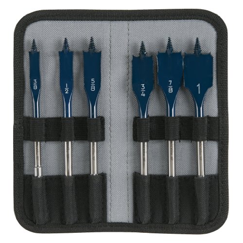 Bosch Dsb5006P 6-Piece Daredevil Standard Spade Bit Set In Pouch #TOP1