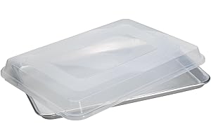 Nordic Ware Baker's Half Sheet Jelly Roll Pan with Lid