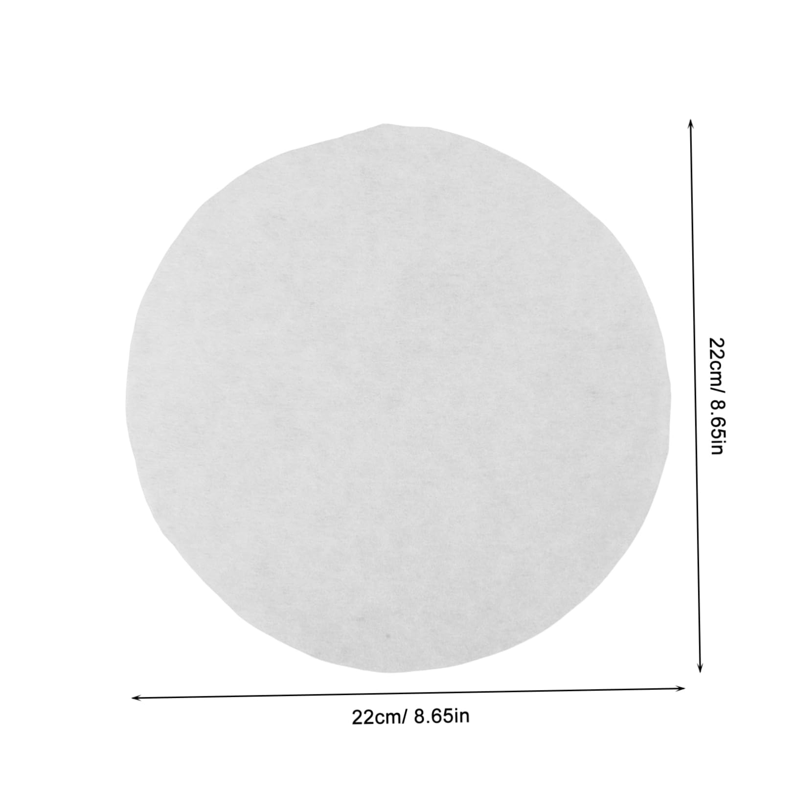 TOYANDONA 100pcs Pig Artificial Insemination Filter Paper Medium Filter Paper Discs Cost-