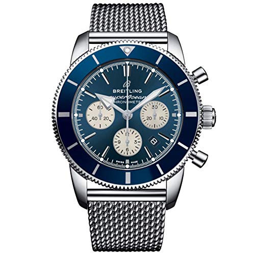 Breitling Superocean Heritage II Chronograph Automatic Chronometer Blue Dial Men's Watch AB0162161C1A1