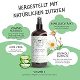 Belly® Deodorant für Hunde - 250ml - Frisches Baumwollaroma - Neutralisiert unangenehme Gerüche - pH neutral - Hundeparfüm - Hunde Parfüm, Fellpflegespray, Welpenparfum