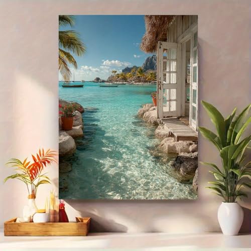 Decoración de pared playera para transformar estancias: lienzo sin marco 5
