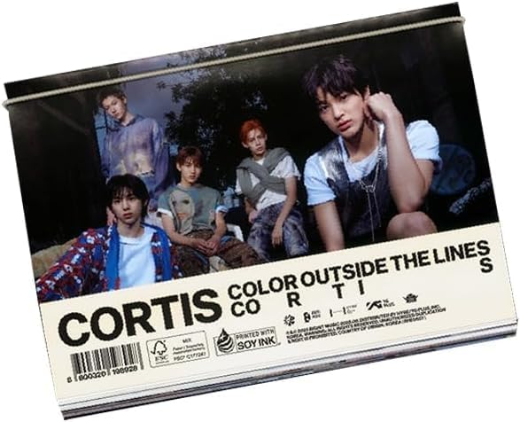 Cortis The 1st EP [Color Outside The Lines] (Photobook ver (Scene 3 ...