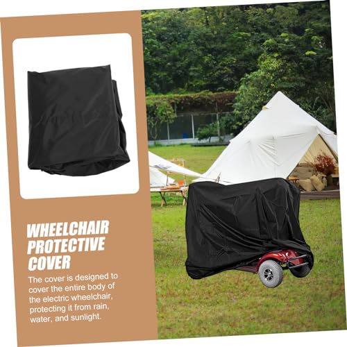 SEWOART Capa para cadeira de rodas elétrica ao ar livre, capa de transporte para cadeira de rodas, p