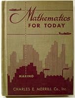 Mathematics for today;: A course in general mathematics B0007DU1CM Book Cover