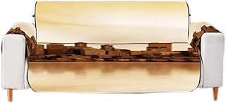 A.Monamour Fundas Decorativas para Sofás Panorama De Seattle En La Arquitectura De La Ciudad Terciopelo Fundas de Sillón Sofá Protector Funda de Sofá 1 Plaza 2 Plazas 3 Plazas