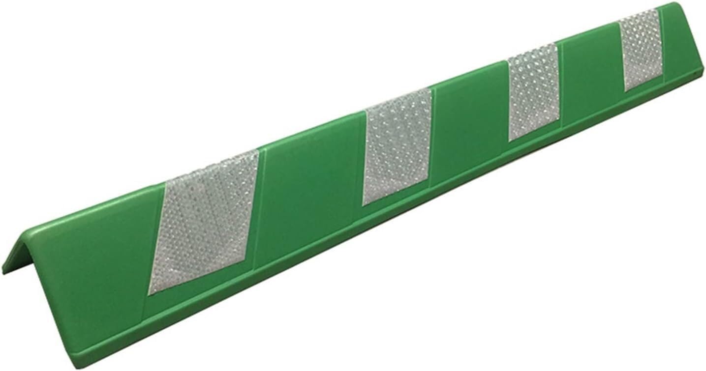 MYUYEE Garage Wall Protector Wall Corner Guard For Parking Garages, 0.6Cm Thick Column Reflective Garage Wall Corner Guards For Parking Garages (Green 28Pcs)