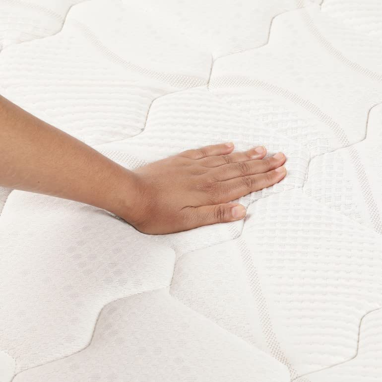 Image of Kurl-On Mattress | Mattress King Bed, Natural Coir + Memory Foam Quilt Mattress, 7-Inch Bed Mattress, Mattress King Size, Soft Foam for Comfort (78x72x7 Inches, Medium Soft)-Azurite F