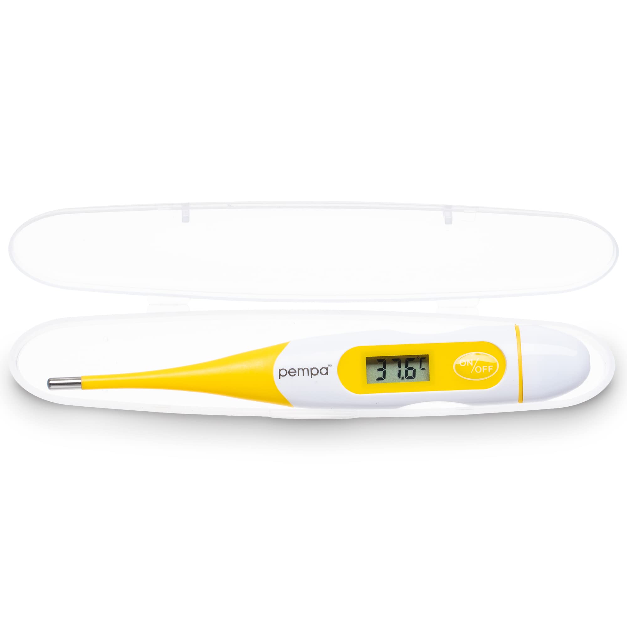 Thermomètre Oral Rectale Axillaire Electronique Basal Clinique Flexible pour Bébé Enfant Adulte | Mesure Médicale de la Température et de la Fievre