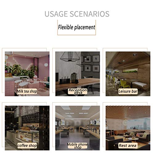 Living Room Tables and Chairs 1 Table and 4 Chairs Cotton and Linen Material 80cm Round Table European Library Apartment… - Image 8