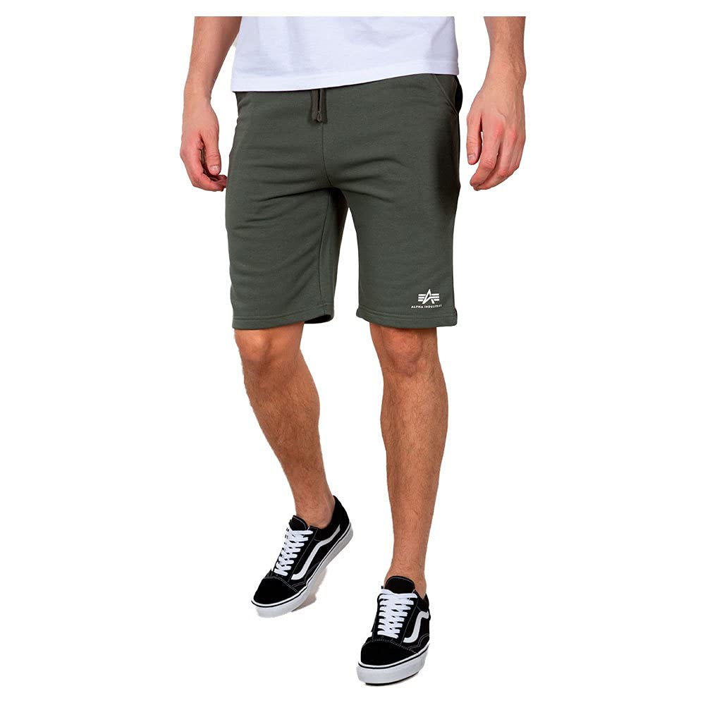 Alpha Industries Basic SL Short for Men Dark Olive