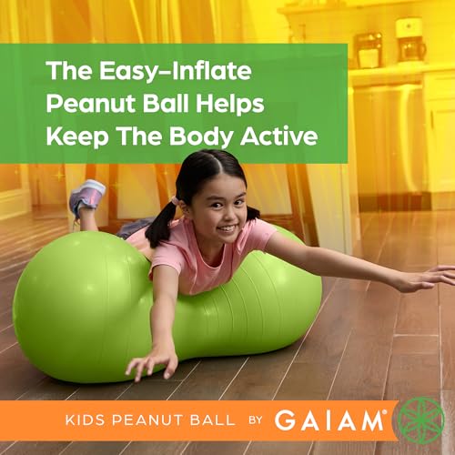 Image of Active Seat Peanut Shaped Bounce Desk Chair, Exercise Yoga Balance Sitting Ball