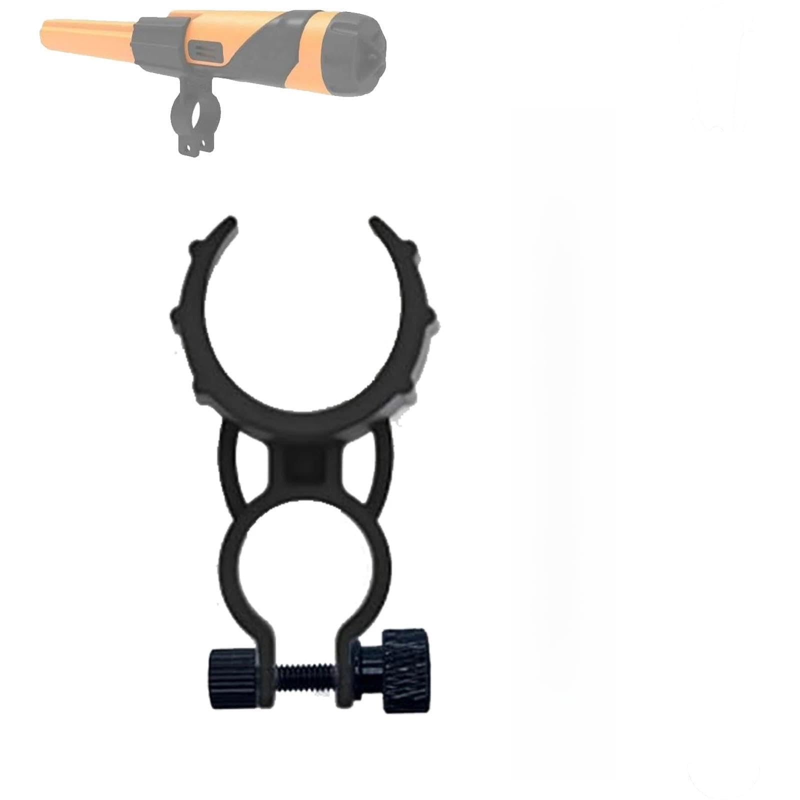 Zorvayne Pinpointer Holder for Minelab Equinox 600/700/800/900 Manticore Pinpointer Mount Bracket with Adjustable Anti-Loss Strap Metal Detector Accessories