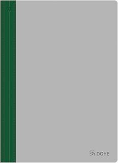 91342 Dossier Report File – Metallic, Foolscap, Green