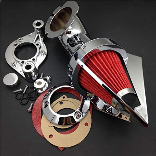 Oyocycle Motorcycle Triangle Air Cleaner Filter Kits for 91-06 Harley Davidson Sportster XL 883 1200 1991-2006 Air Cleaner Kit Intake Filter
