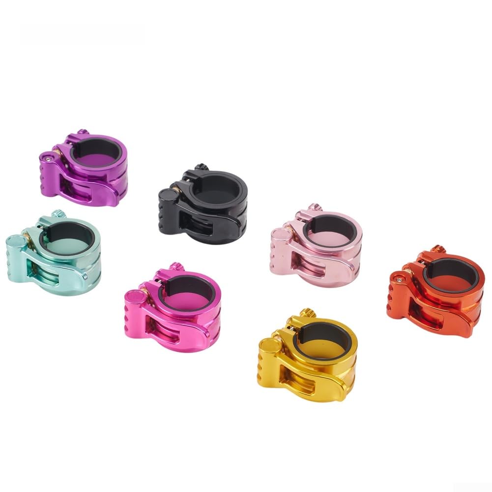 Collare di sedile leggero in alluminio CNC 41mm antiscivolo | Meccanismo di blocco sincronizzato, maggiore stabilità, non scivola, guida sicura, leva a sgancio rapido
